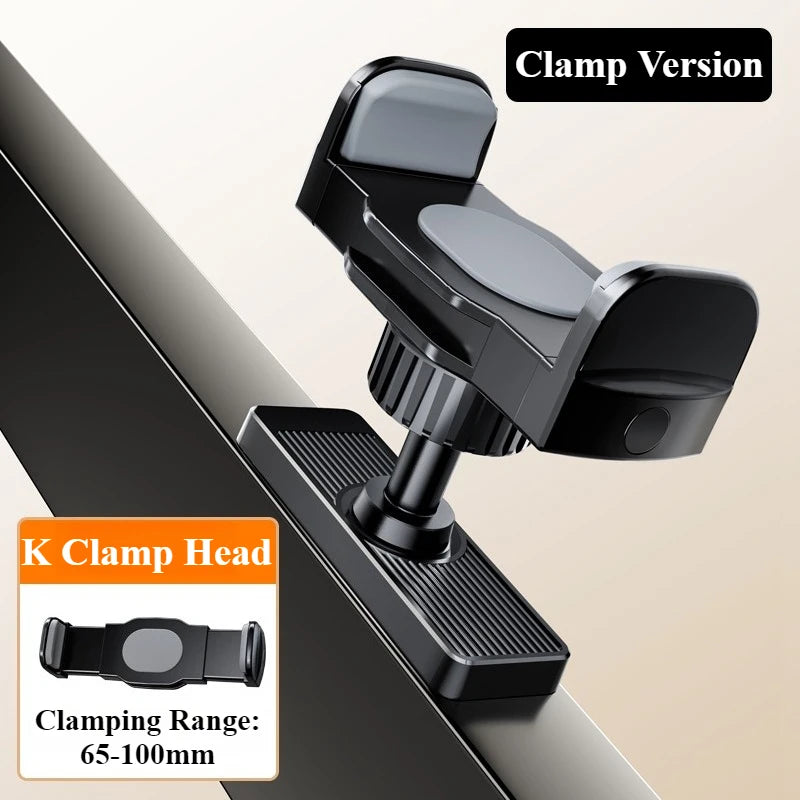 Portable Golf Cart Phone Holder 360° Rotatable Magnetic Phone Holder Stand for Boat Fridge Gym Universal for Iphone 16