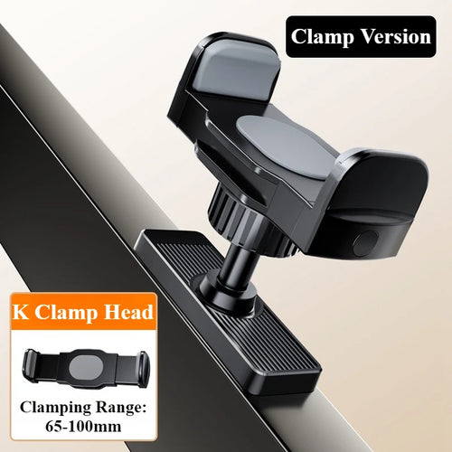 Portable Golf Cart Phone Holder 360° Rotatable Magnetic Phone Holder Stand for Boat Fridge Gym Universal for Iphone 16