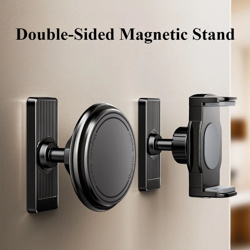 Portable Golf Cart Phone Holder 360° Rotatable Magnetic Phone Holder Stand for Boat Fridge Gym Universal for Iphone 16