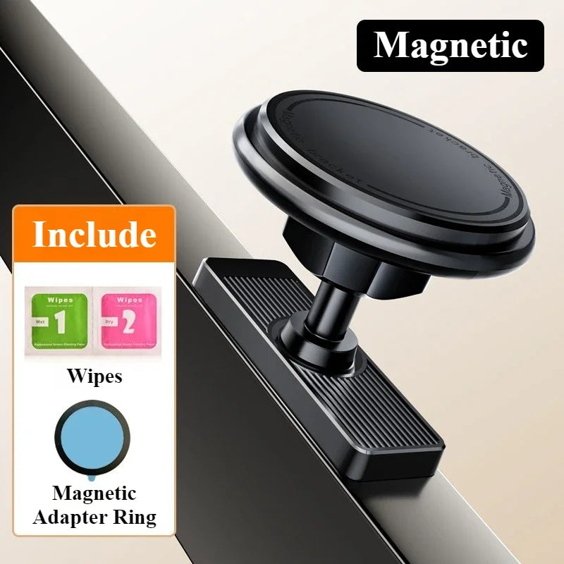 Portable Golf Cart Phone Holder 360° Rotatable Magnetic Phone Holder Stand for Boat Fridge Gym Universal for Iphone 16
